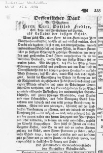 Budissiner Nachrichten 1844