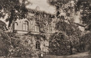Haus Vorderseite, Postkarte von