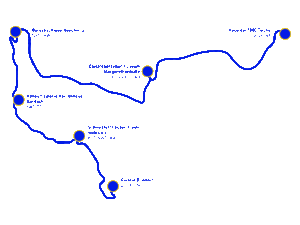 Strecke Kunstbus 2023