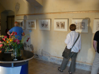 Austellungseröffnung Aquarelle von Helmut Stoyan