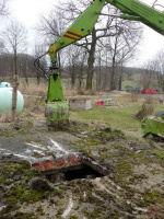 Teilabriss Alte Kläranlage Februar 2017 - 1
