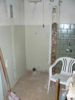 Abriss der Toiletten im EG 3