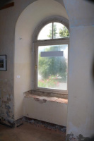 altes Fenster Konsumgalerie von innen