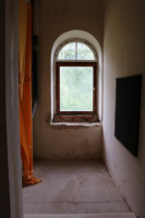 altes Fenster von innen